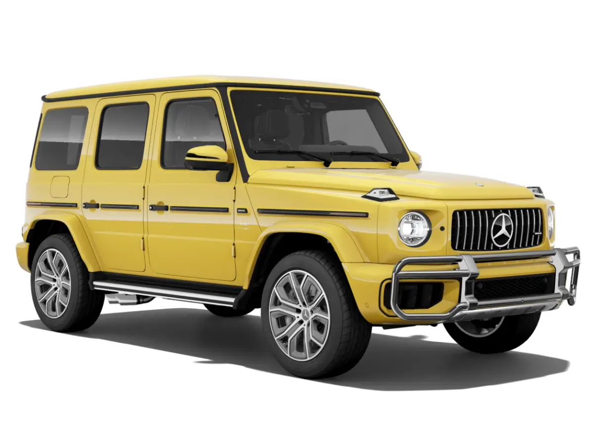 Mercedes-Benz G-Class AMG MANUFAKTUR Sun Yellow